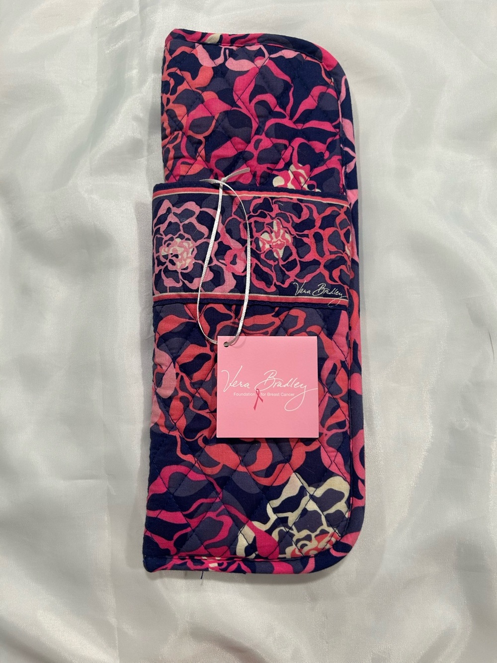 Vera Bradley Quilted Hot Iron Travel Case
